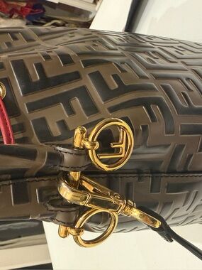 100% authentic Fendi Zucca bag! Great condition